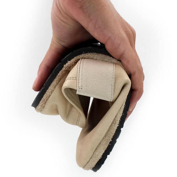 Pololo Barfußschuh für große Kinder und Erwachsene “MN-Apache” beige Fabrikladen