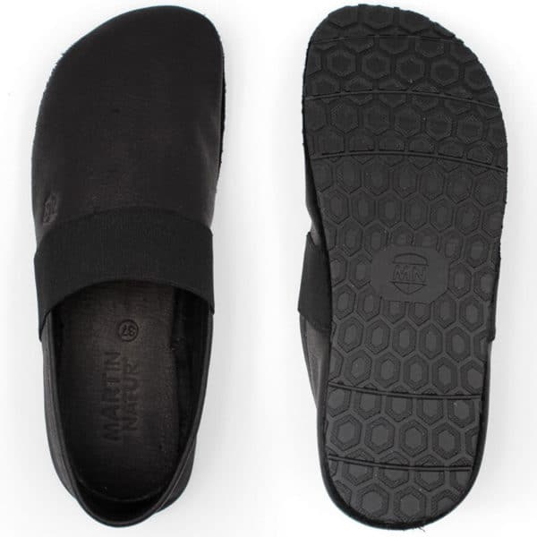 Pololo Barfußschuh für große Kinder und Erwachsene “MN-Apache” schwarz Im Verkauf