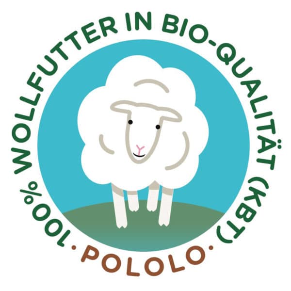 Pololo Babybootie Wolle Dunkelbraun Kostenloser Versand