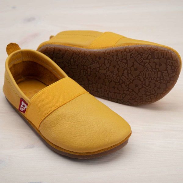 Pololo Outdoor Barfußschuh “Elastico” Gelb mit Gummisohle – Restgrößen 30-34 Meist gekauft