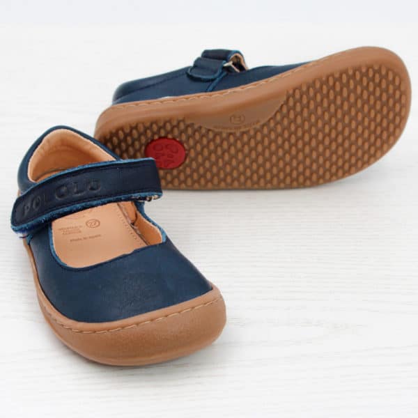 Pololo Barfuß Ballerina Blau Fabrik Onlineshop