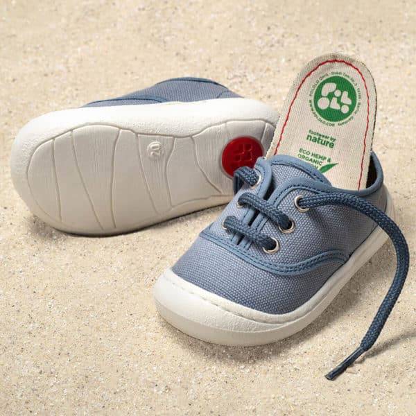 Pololo “Pepe” Baumwoll-Sneaker grau Bestseller