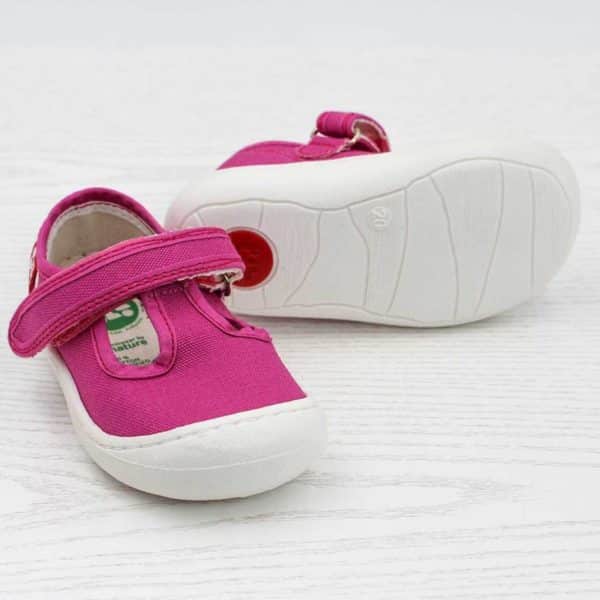 Pololo T-Bar Baumwollsandale “Arena” Pink Tägliche Deals
