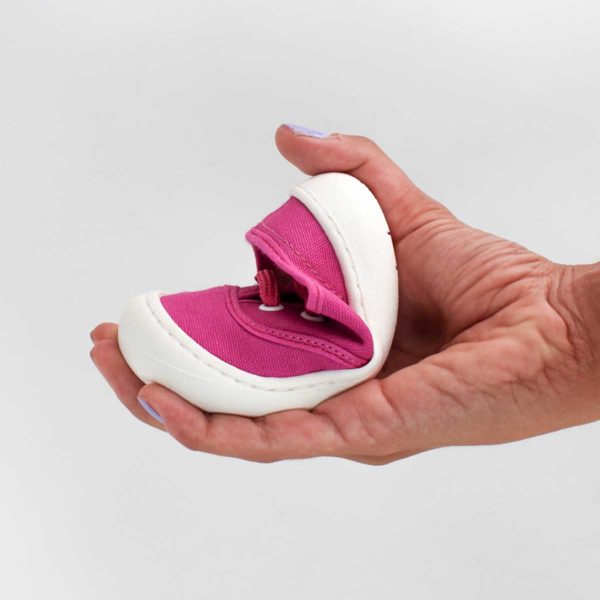 Pololo T-Bar Baumwollsandale “Arena” Pink Tägliche Deals