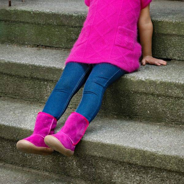 Pololo Winterstiefel “Toledo” 20-27 in Pink zollfrei