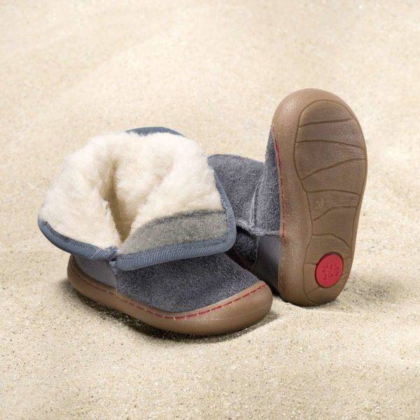 Pololo Winterstiefel “Toledo” 20-27 in Grau 50% Rabatt für begrenzte Zeit