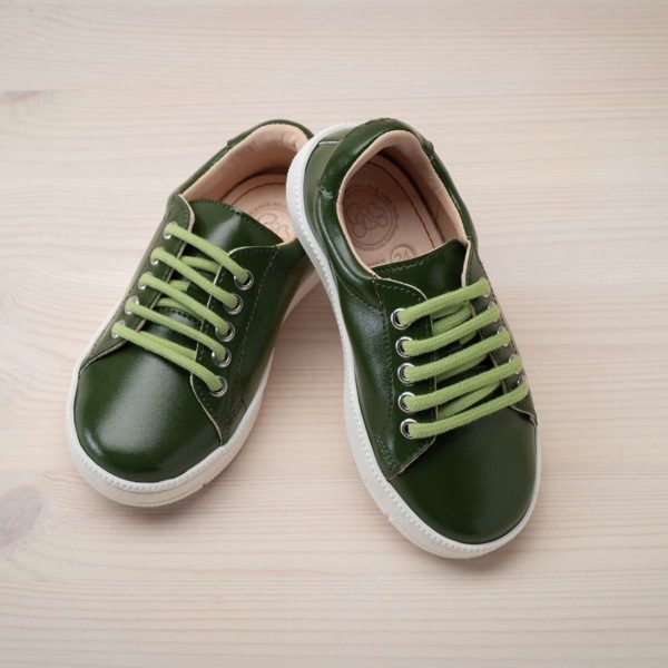 Pololo Veganer Kaktus Sneaker Grün Maxi 24-34 Auslauf