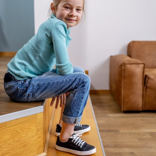 Pololo Veganer Kaktus Sneaker Schwarz Maxi 24-34 Angebote