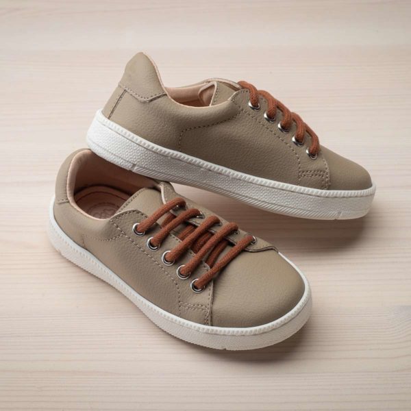 Pololo Veganer Kaktus Sneaker Beige Maxi 24-34 Günstiger Verkauf