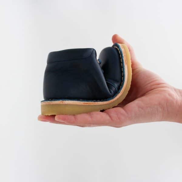 Pololo Aragon Blau breite Füße 24-34 Fabrikverkauf