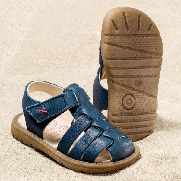 Pololo Sandale Fiesta Blau- Restpaare in Größe 20 & 21 Osterangebot