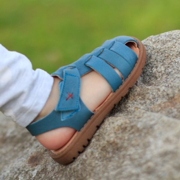 Pololo Sandale Fiesta Blau- Restpaare in Größe 20 & 21 Osterangebot
