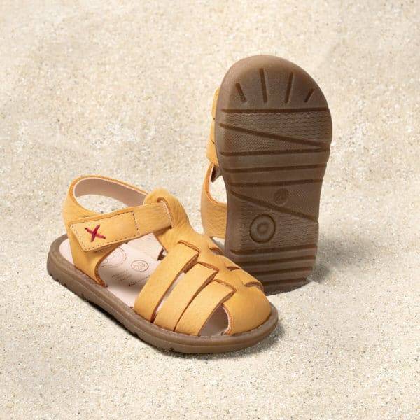 Pololo Sandale Fiesta Gelb – Restpaare in Größe 20 & 21 Muttertagsangebot