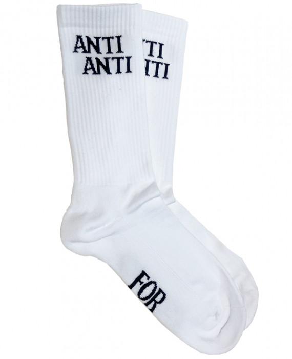 Rebel Rockers Anti Sneaker Sock White Speichern exportieren