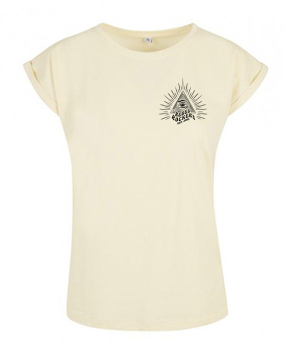 Rebel Rockers Ghost Girl Loosefit Tee vanilla Auslauf
