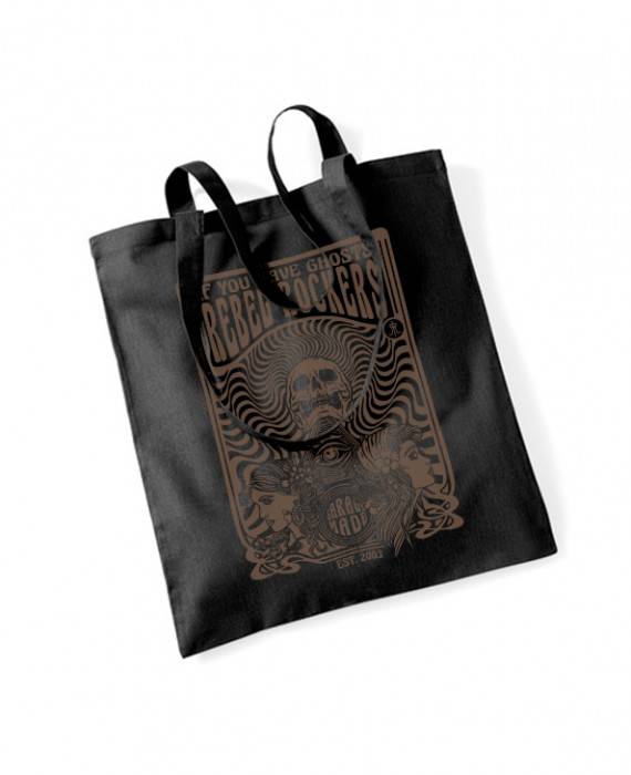 Rebel Rockers Ghost Tote Bag blk Meist gekauft
