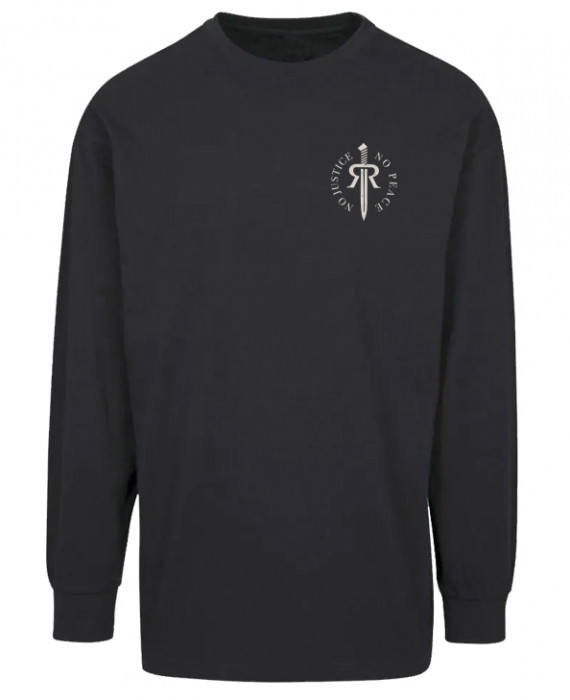 Rebel Rockers Unisex Longsleeve Justice Black Friday