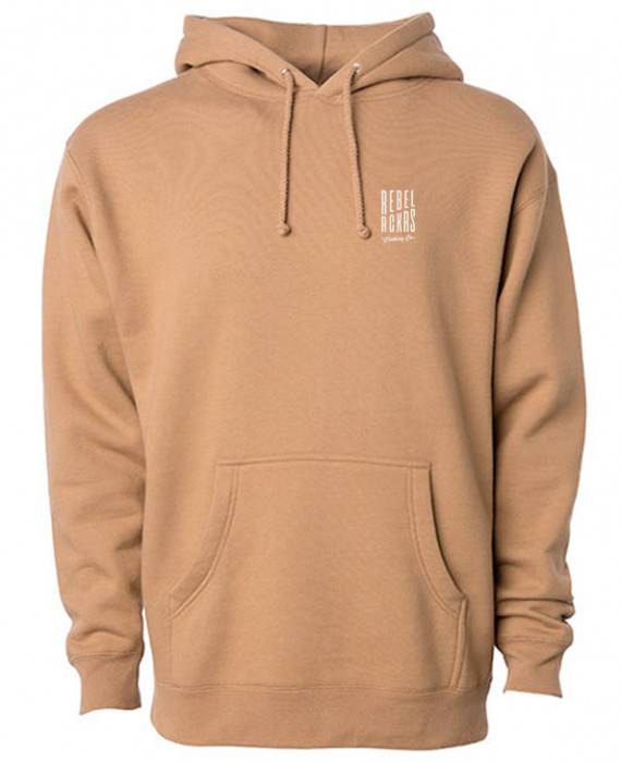 Rebel Rockers Oversized Hooded Toffee Zeitlich begrenztes Angebot