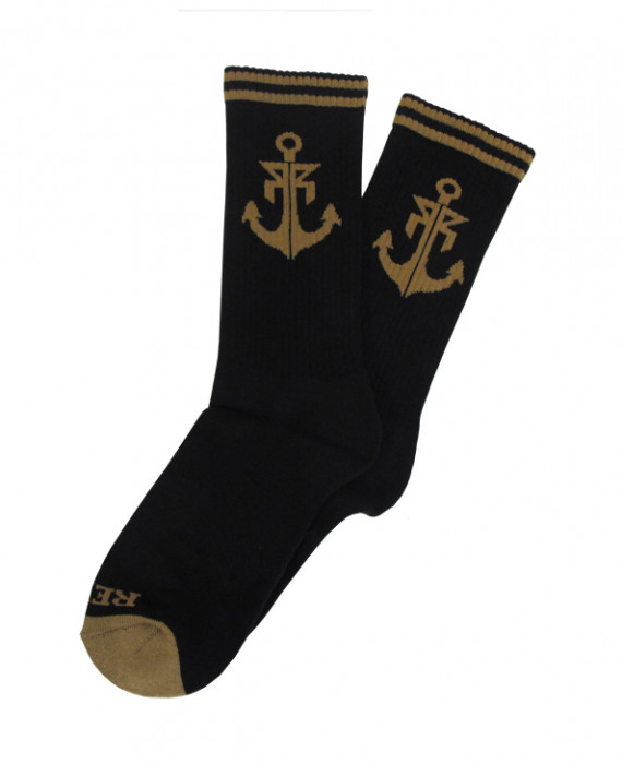 Rebel Rockers Anchor Sneaker Sock Tiefpreis