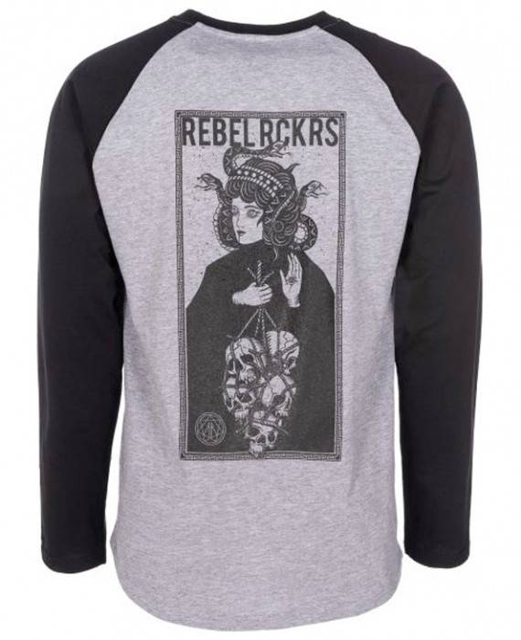 Rebel Rockers Unisex Raglan The Dusa Blitzverkäufe