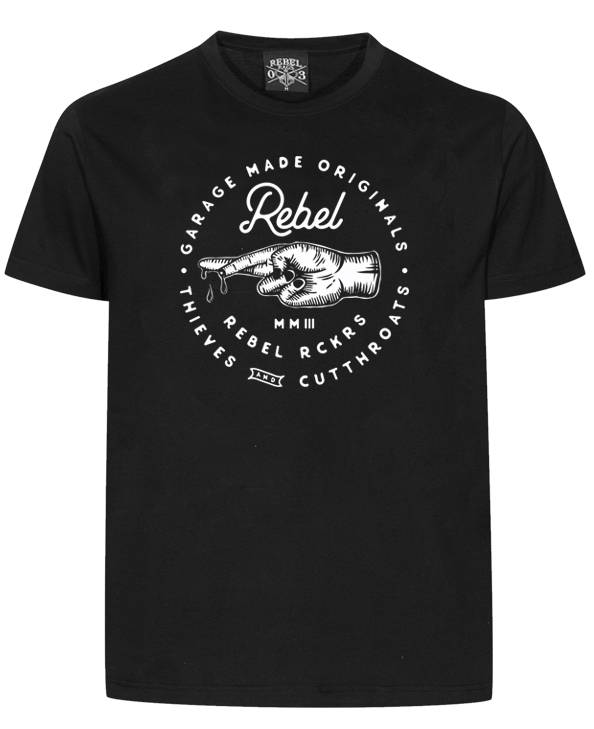 Rebel Rockers TnC blk Lagerräumung