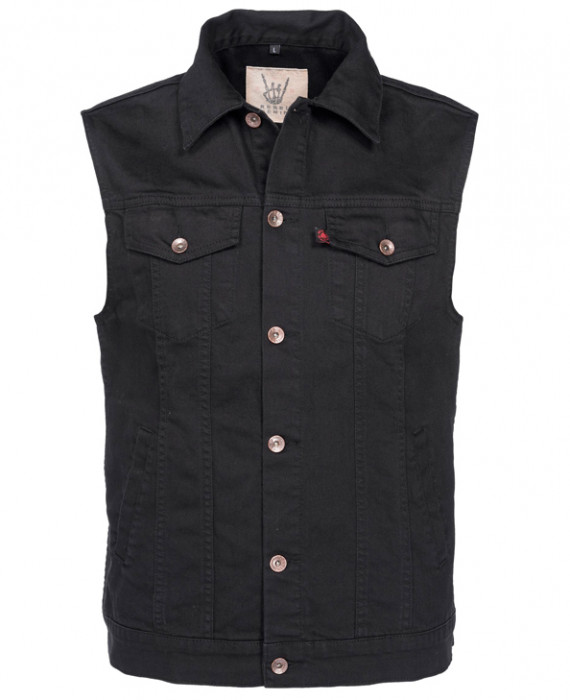 Rebel Rockers Jeans Weste Neueste Mode