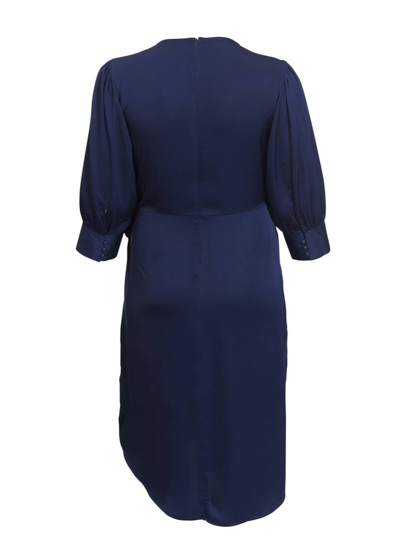 ROCK YOUR CURVES by Angelina Kleid, asymetrical in MarineArtikelnummer RYC-LCAK-0405-550 Riesige Rabatte