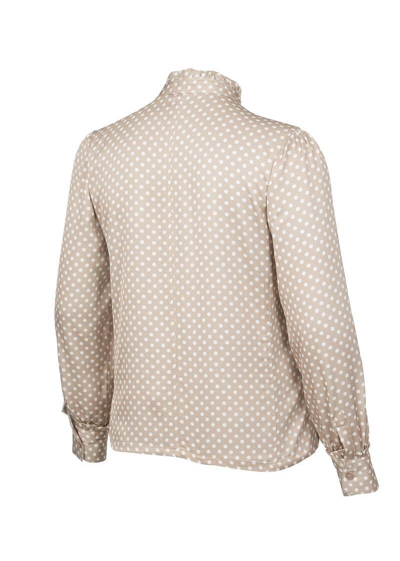 ROCK YOUR CURVES by Angelina Shirt Blouse in Beige/BraunArtikelnummer RYC-LCAK-0289-261 zollfrei