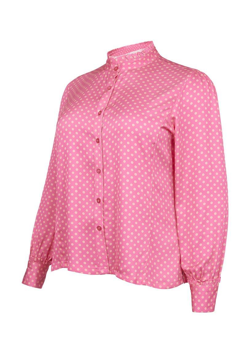 ROCK YOUR CURVES by Angelina Shirt Blouse in PinkArtikelnummer RYC-LCAK-0287-451 50% Rabatt für begrenzte Zeit