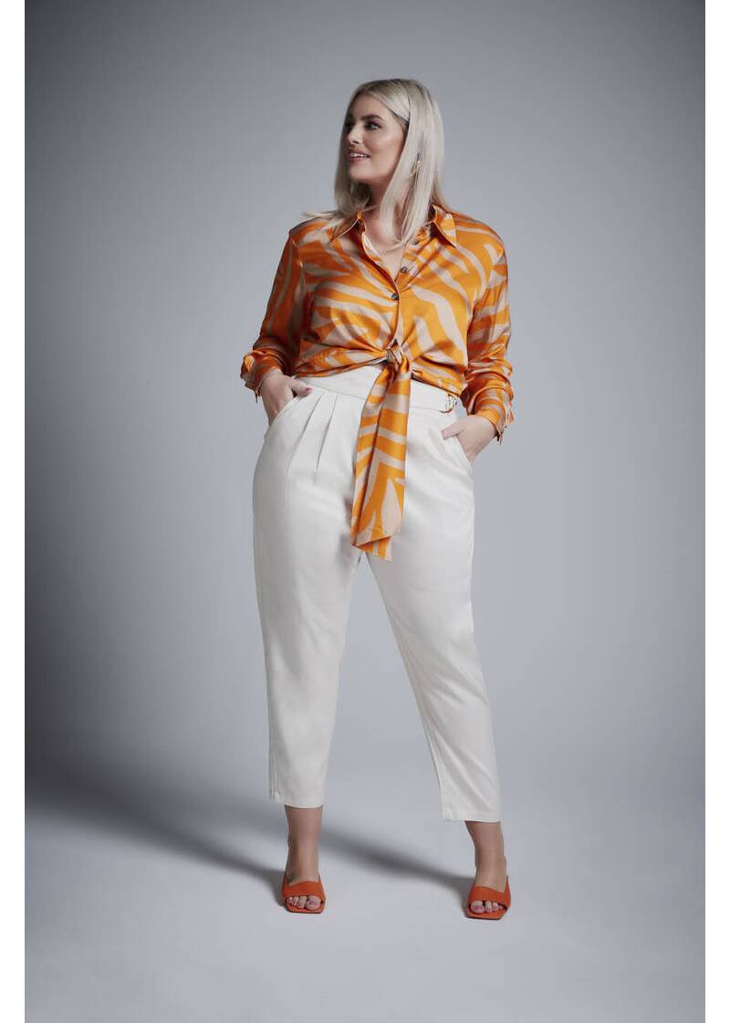 ROCK YOUR CURVES by Angelina Blusenshirt in OrangeArtikelnummer RYC-LCAK-0480-250 Verkauf