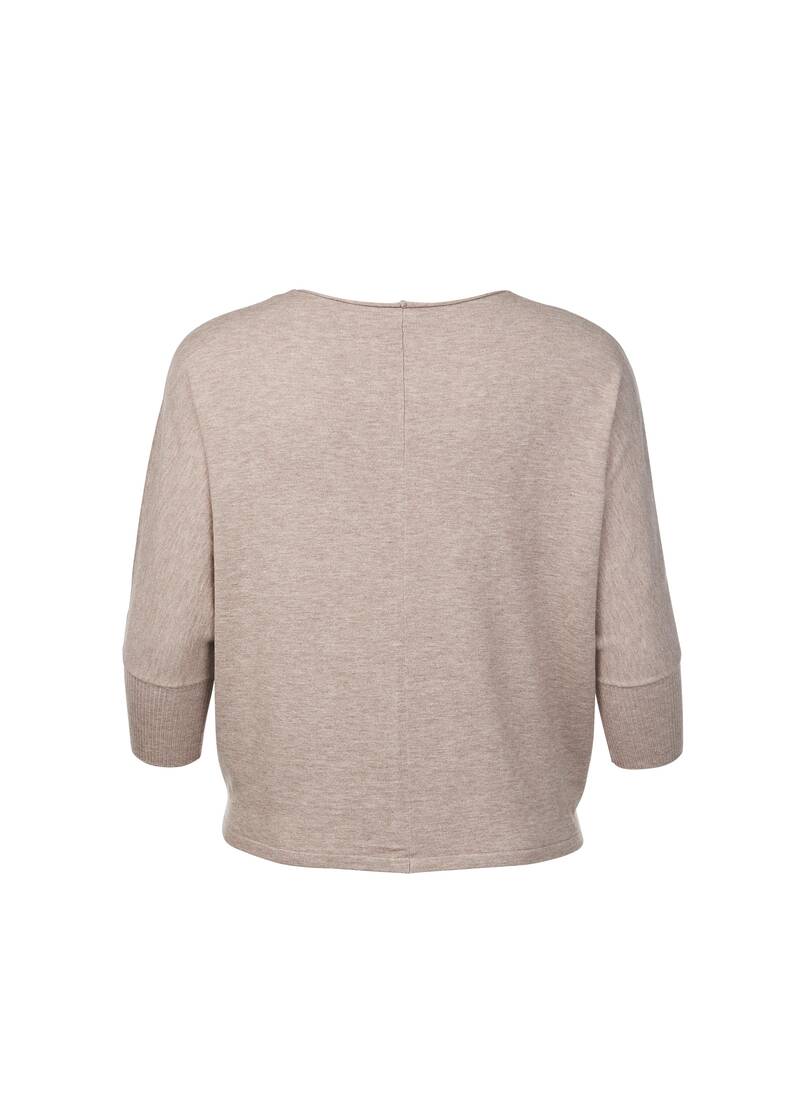 ROCK YOUR CURVES by Angelina Strickshirt in taupeArtikelnummer RYC-LCAK-0646-102 Meist gekauft