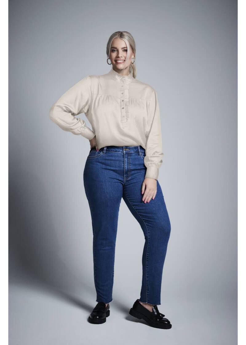 ROCK YOUR CURVES by Angelina Jeanshose, skinny in jeans blauArtikelnummer RYC-LCAK-0278-501 Begrenztes Angebot