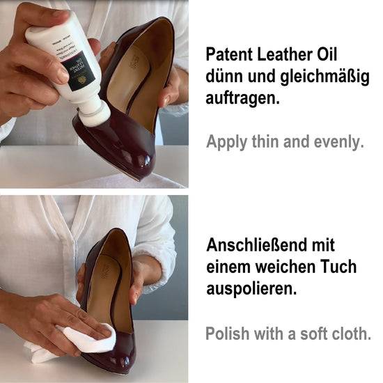 Schuhwerk Schwangau Solitaire Lack Lederöl Meist gekauft