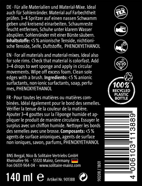 Schuhwerk Schwangau Solitaire Amber Collection Cleaning Lotion Fabrikpreis