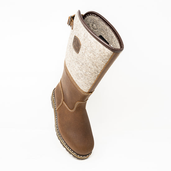 Schuhwerk Schwangau Trabert Filzstiefel Natur (Unisex) AW Branding JETZT KAUFEN