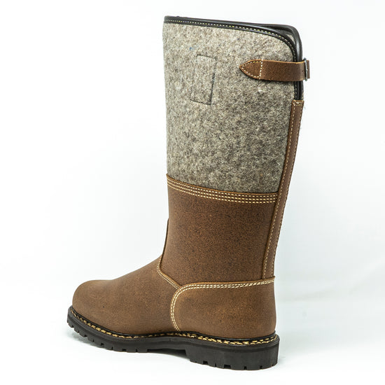 Schuhwerk Schwangau Trabert Filzstiefel Natur (Unisex) Kostenloser Versand international