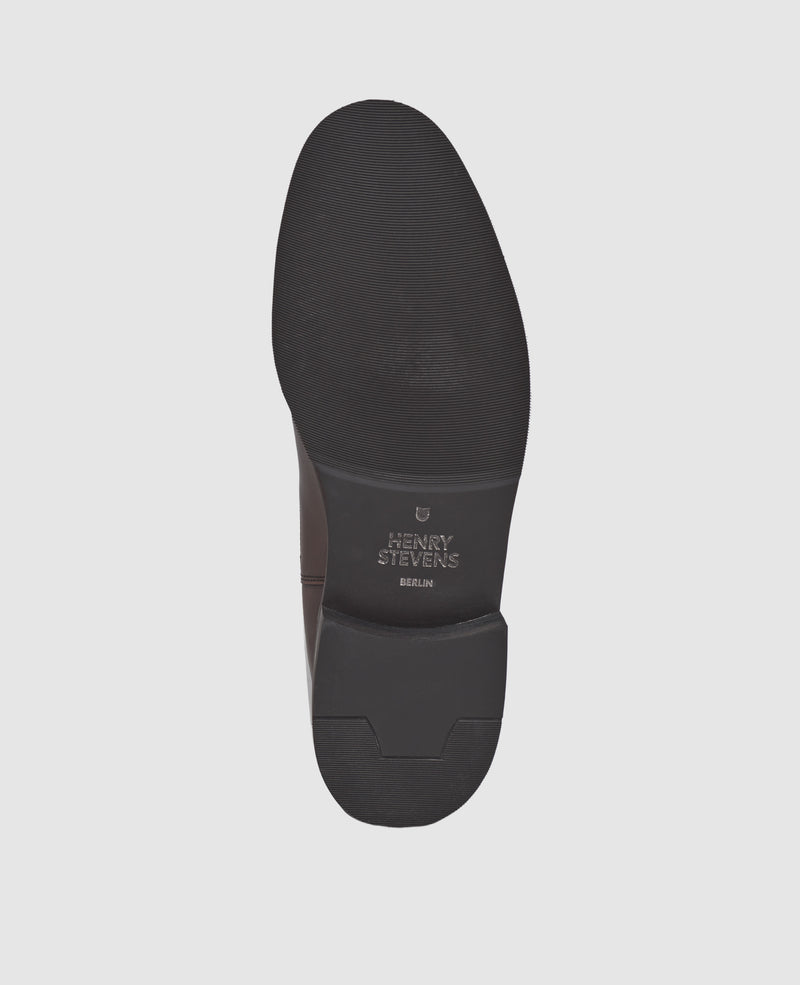 Shoepassion Winston CB2 Chelsea Boot in Mittelbraun - Henry Stevens Shoepassion Clearance-Verkauf