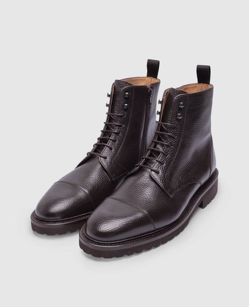 Shoepassion Winston CDB6 Derby Boot in Dunkelbraun - Henry Stevens Shoepassion Kostenloser Versand international