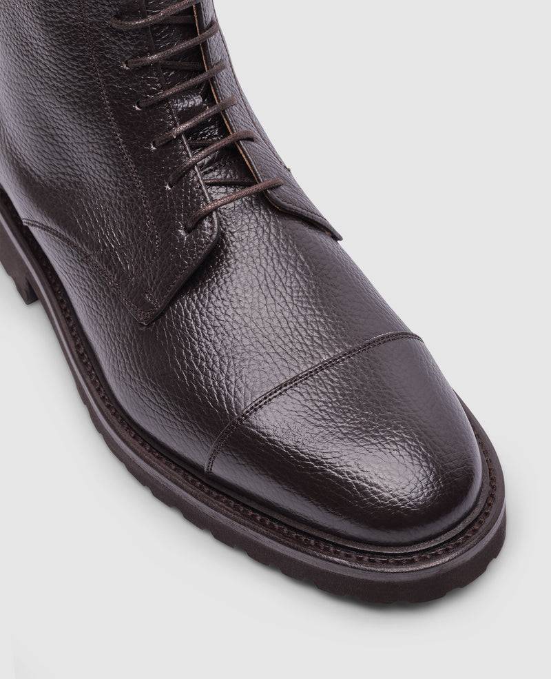Shoepassion Winston CDB6 Derby Boot in Dunkelbraun - Henry Stevens Shoepassion Kostenloser Versand international