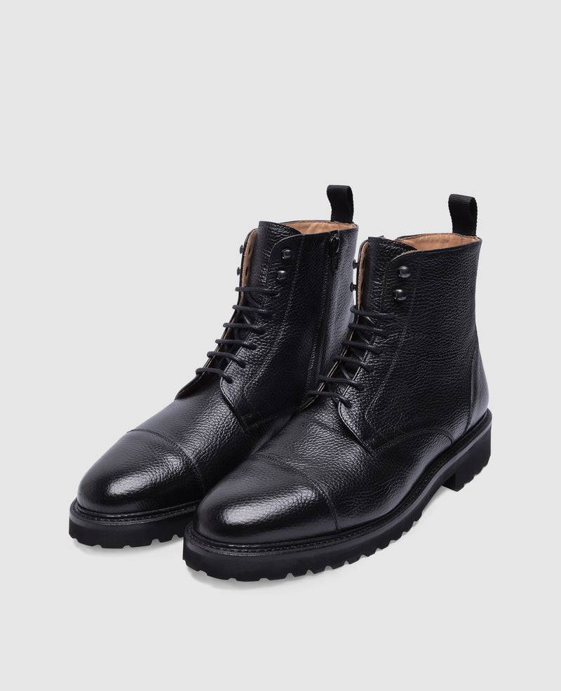 Shoepassion Winston CDB6 Derby Boot in Schwarz - Henry Stevens Shoepassion Black Friday Preise