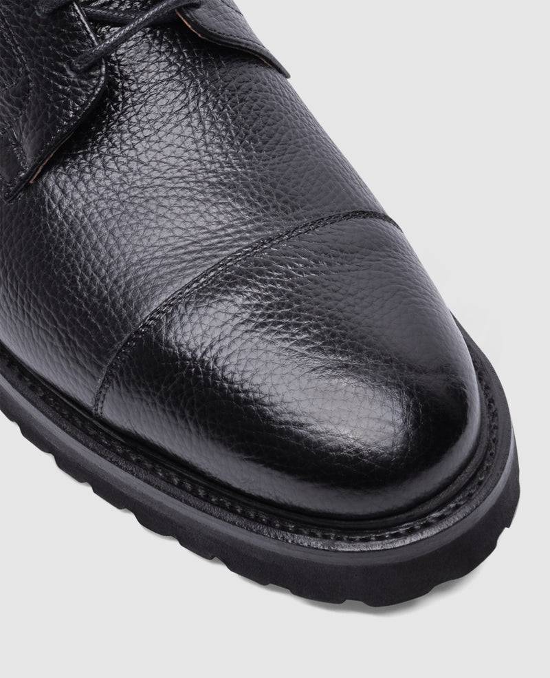 Shoepassion Winston CDB6 Derby Boot in Schwarz - Henry Stevens Shoepassion Black Friday Preise