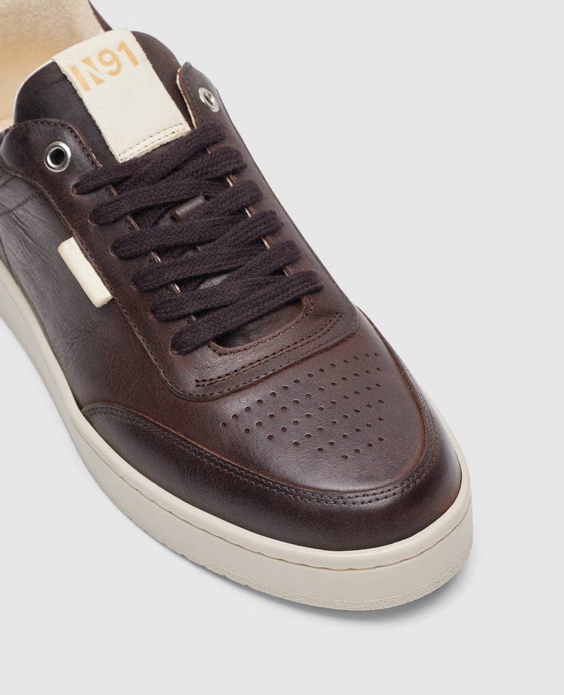 Shoepassion Court M AC Sneaker in Dunkelbraun - N91 Shoepassion Rabatte dieses Monats
