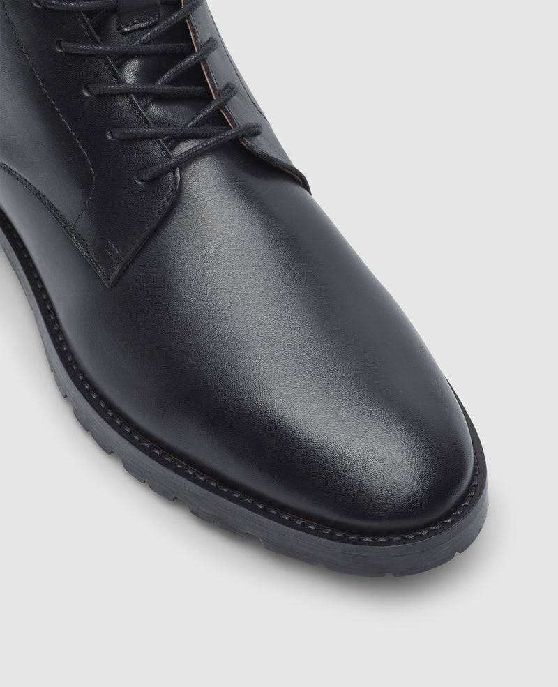 Shoepassion Wallace PDB Derby Boot in Schwarz - Henry Stevens Shoepassion Auslauf