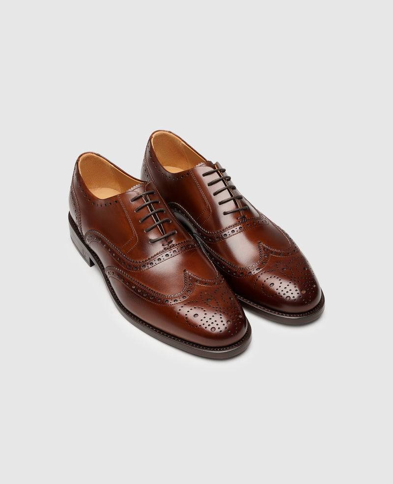 Shoepassion Rahmengenähter Full-Brogue Oxford Herrenschuh Henry Stevens Shoepassion Meist gekauft