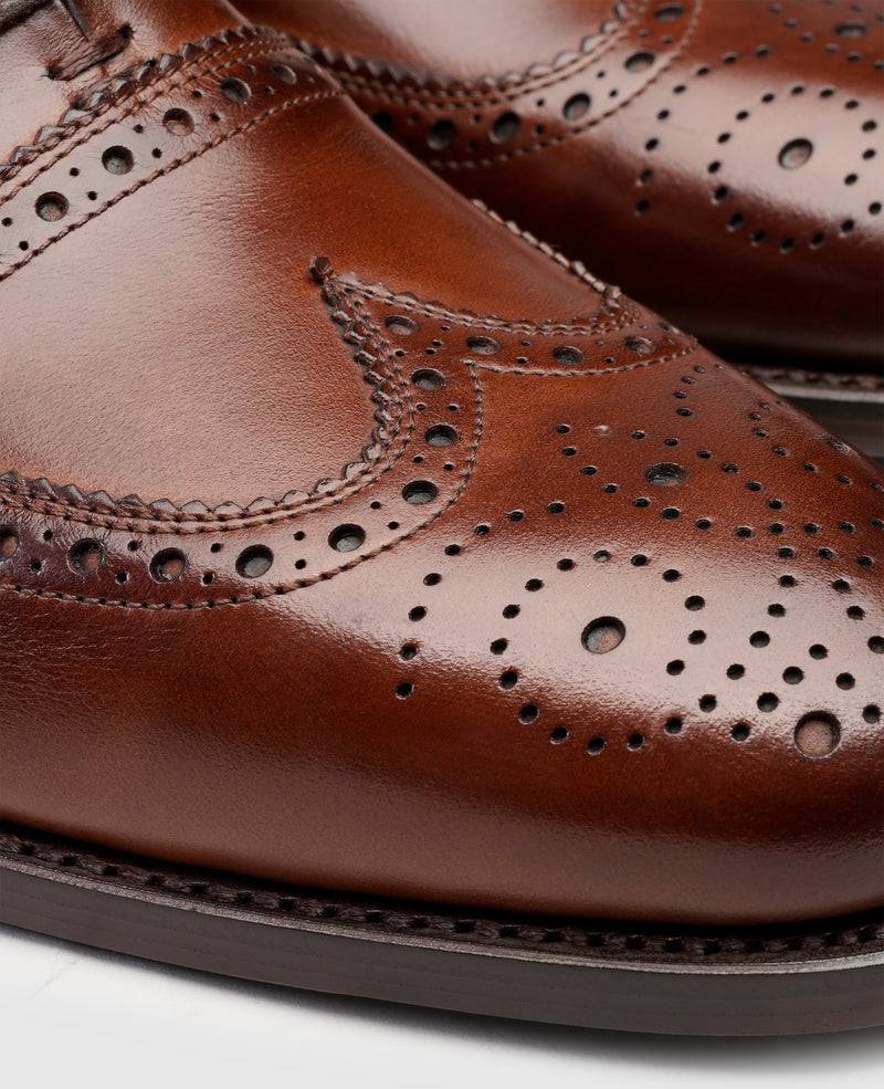 Shoepassion Rahmengenähter Full-Brogue Oxford Herrenschuh Henry Stevens Shoepassion Meist gekauft
