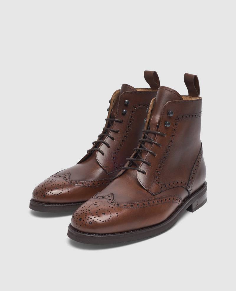Shoepassion Winston FBDB2 Derby Boot in Mittelbraun - Henry Stevens Shoepassion Limitierter Zeitrabatt