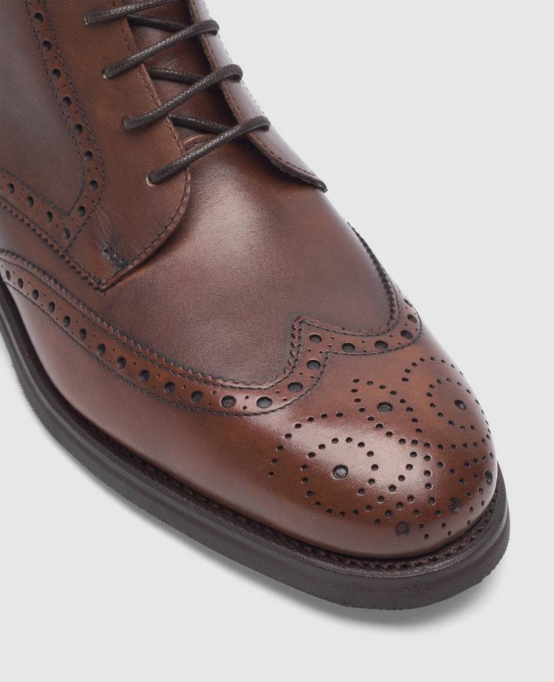 Shoepassion Winston FBDB2 Derby Boot in Mittelbraun - Henry Stevens Shoepassion Limitierter Zeitrabatt