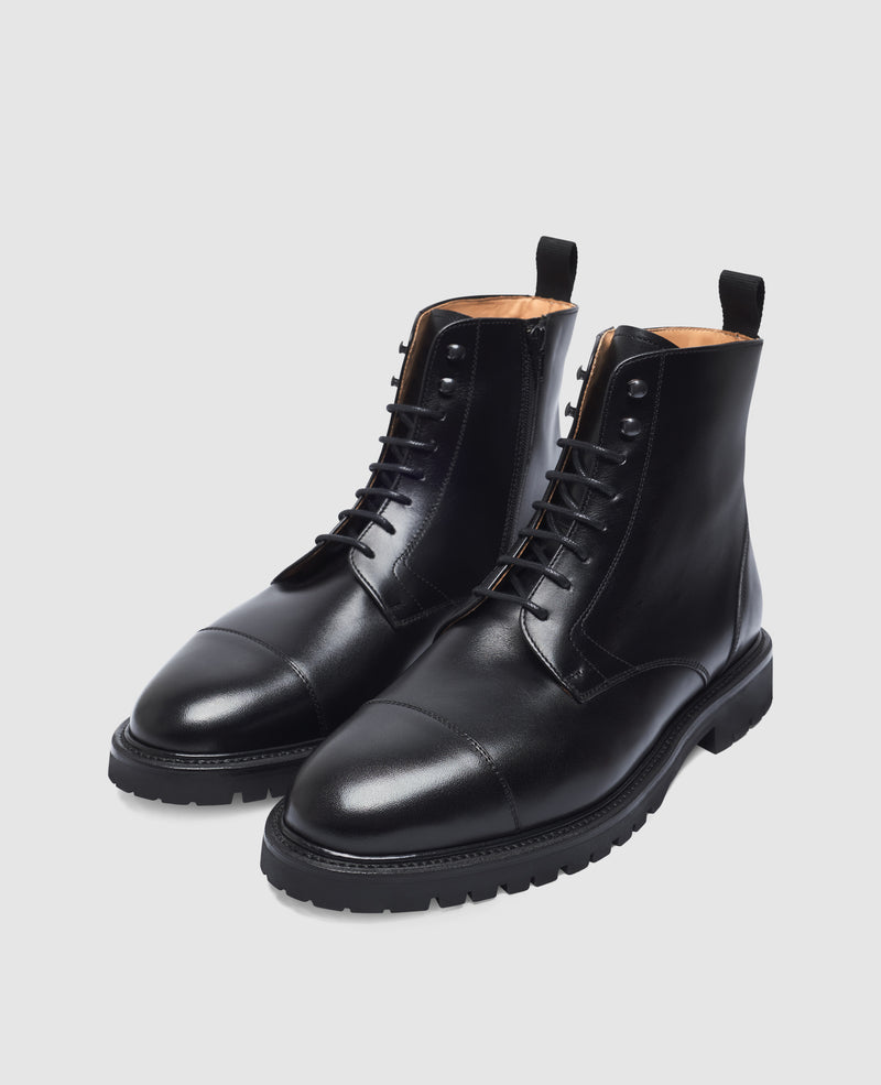 Shoepassion Jones CDB3 Derby Boot in Schwarz - Henry Stevens Shoepassion Fabrik Onlineshop