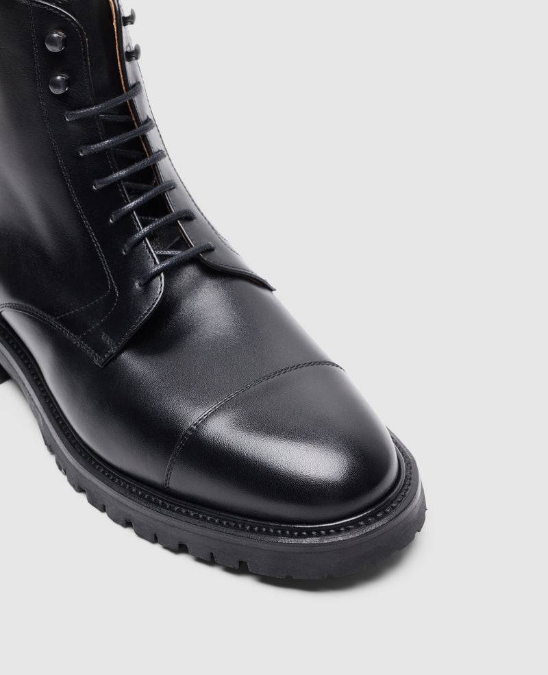 Shoepassion Jones CDB3 Derby Boot in Schwarz - Henry Stevens Shoepassion Fabrik Onlineshop