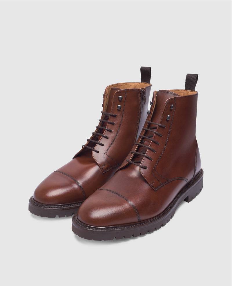 Shoepassion Jones CDB3 Derby Boot in Mittelbraun - Henry Stevens Shoepassion Fabrikpreis